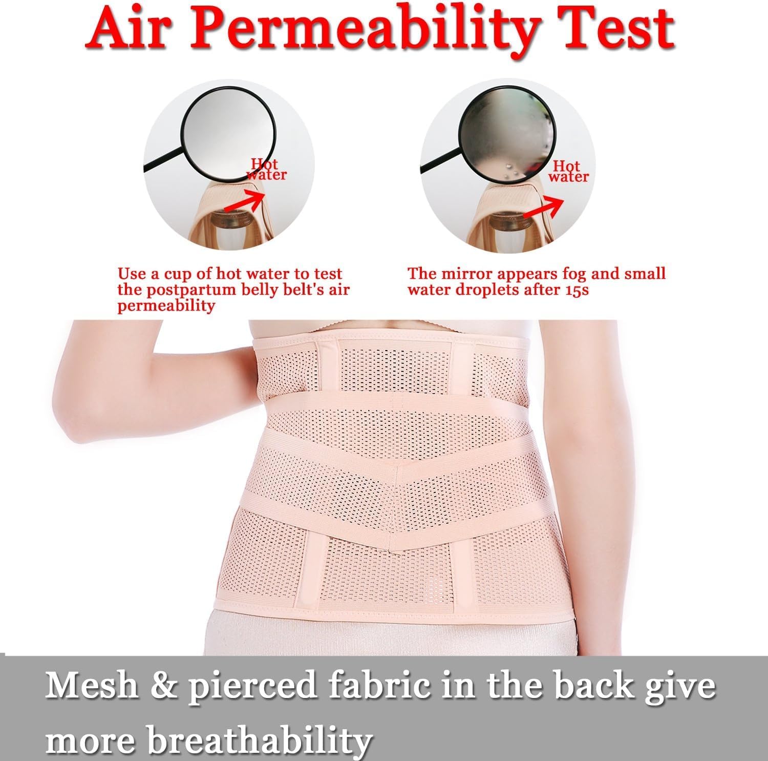Thumbnail 5 de Trendyline Women Postpartum Girdle Corset Recovery Belly Band Wrap Belt (latex-free, adjustable)