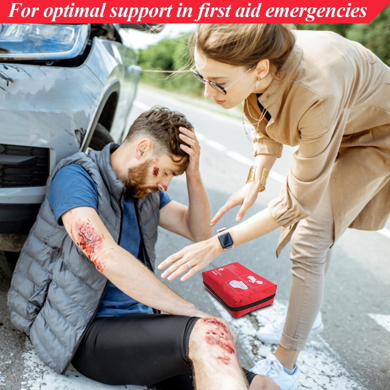 Thumbnail 6 de HONYAO DIN 13164 car first aid kit
