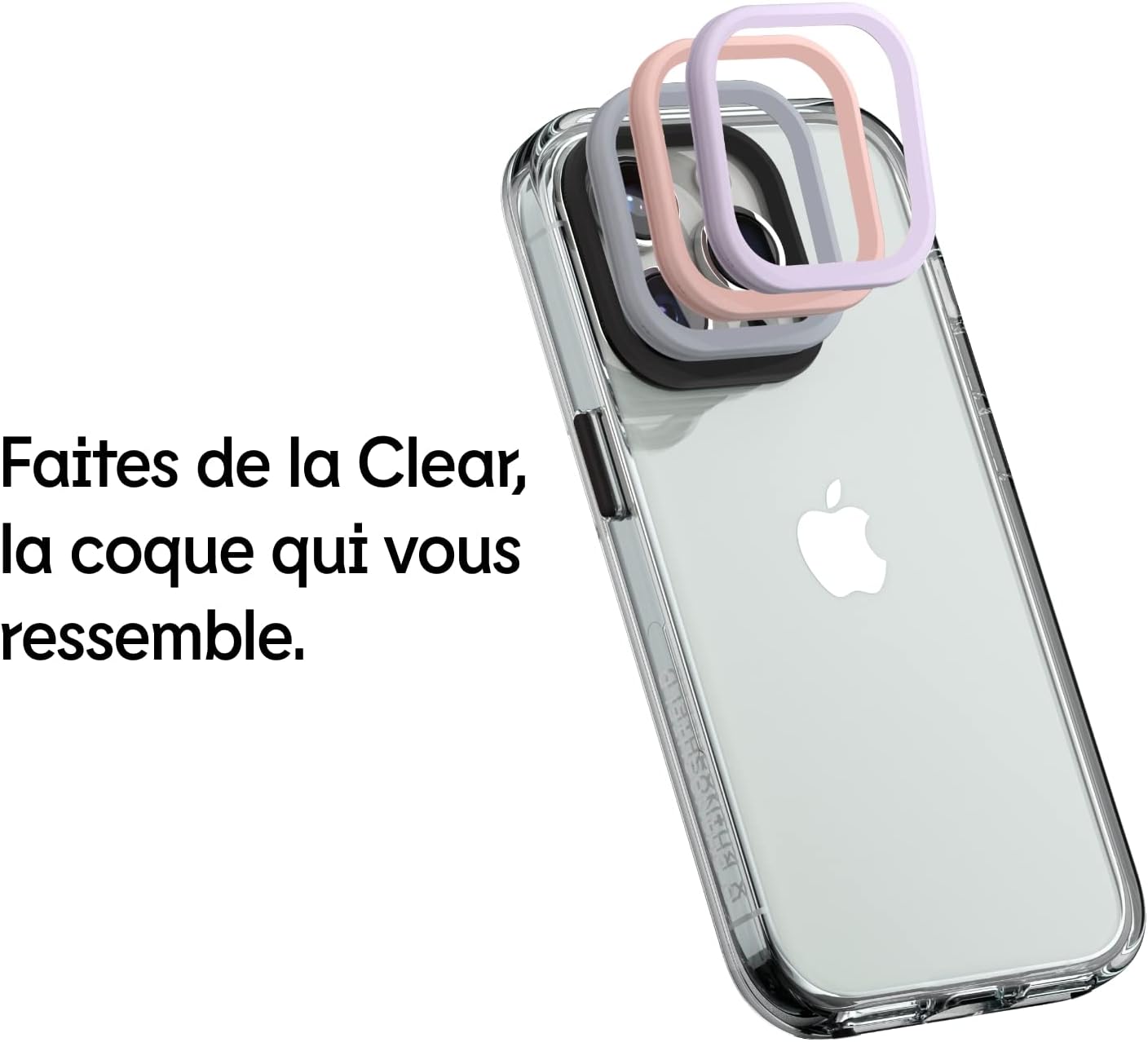 Thumbnail 3 de Coque RhinoShield Clear compatible iPhone 12 Pro Max – haute transparence et contour photo noir