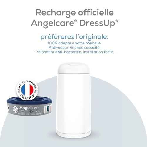 Thumbnail 1 de Angelcare Dress Up - Recharge Octogonale pour Poubelle à Couches (Lot 1)