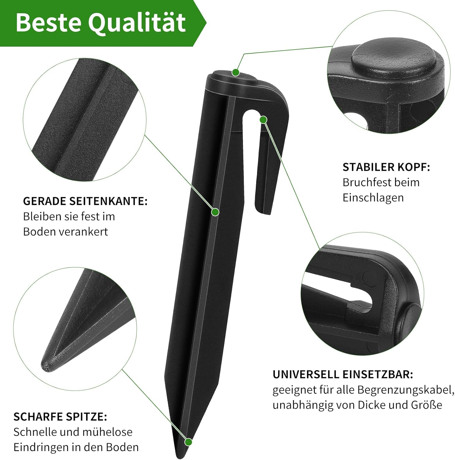 Thumbnail 2 de HAUSPROFI 400er-Set Erdnägel für 0,1 bis 4 mm