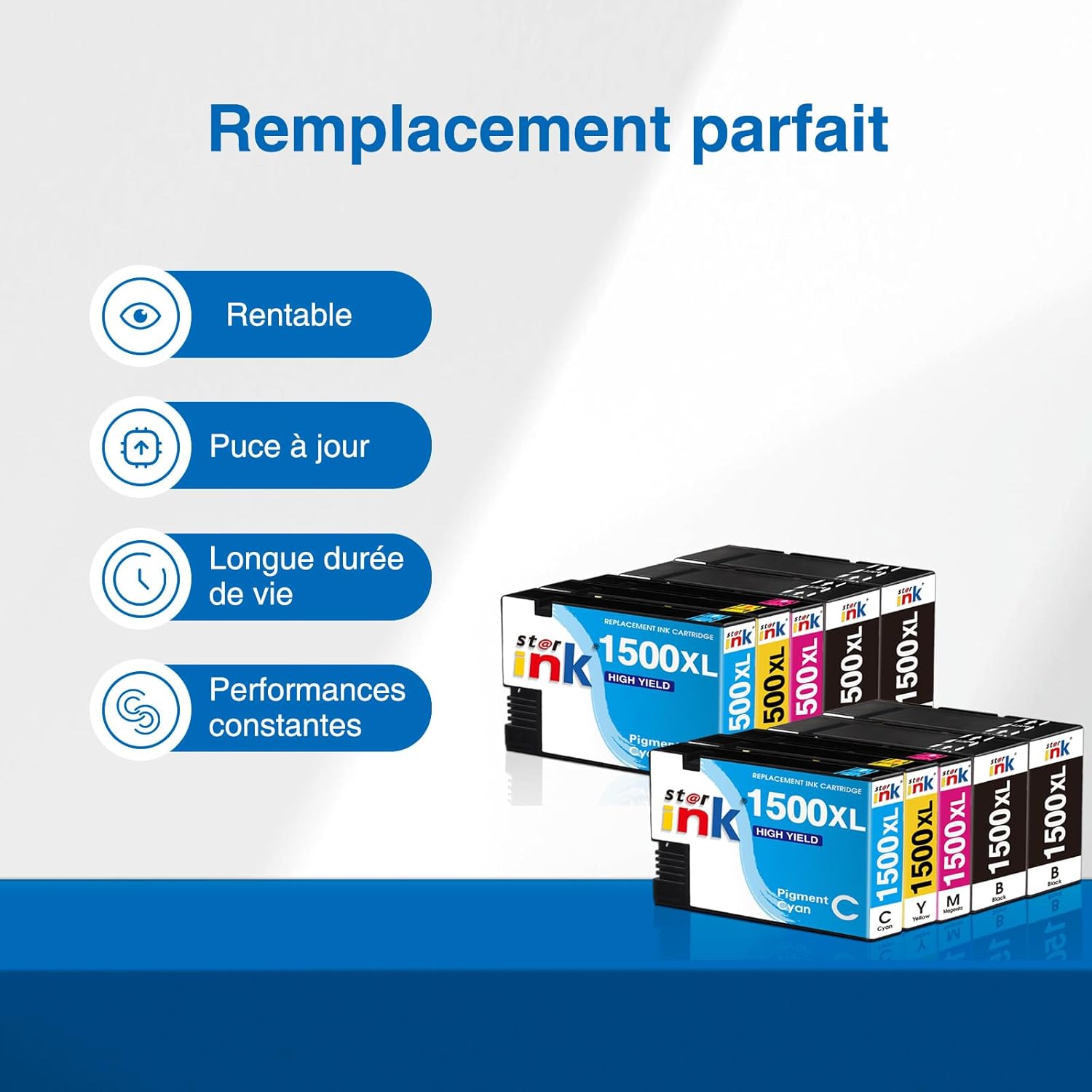 Thumbnail 3 de Starink 1500XL Cartouches Canon Maxify