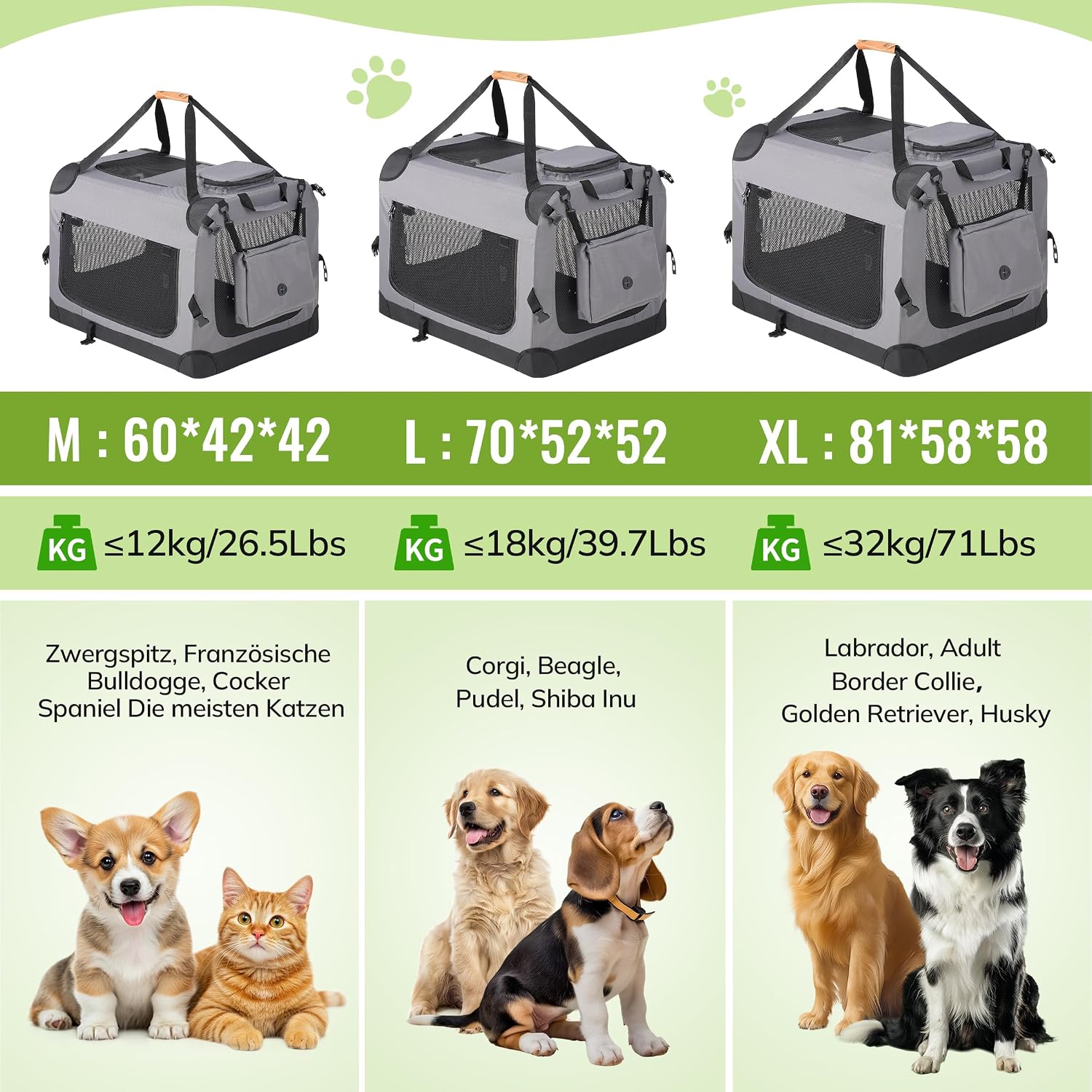 Thumbnail 6 de Morpilot Transportbox 70x52x52 für Hunde