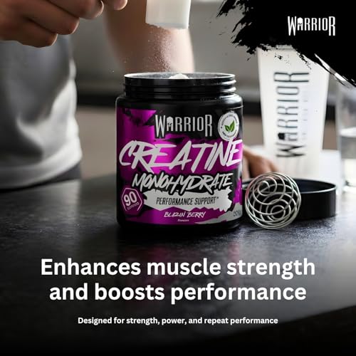 Thumbnail 5 de Warrior Creatine Monohydrate Powder 300g Pure Micronised – Clean, Vegan Strength Support