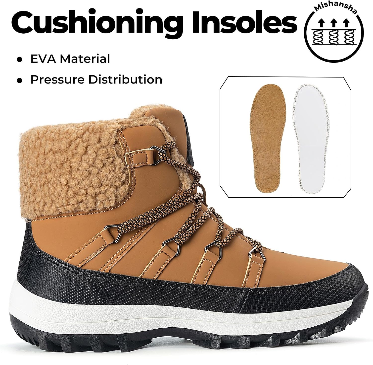 Thumbnail 4 de Mishansha Botas de Nieve Mujer Forradas 36-42