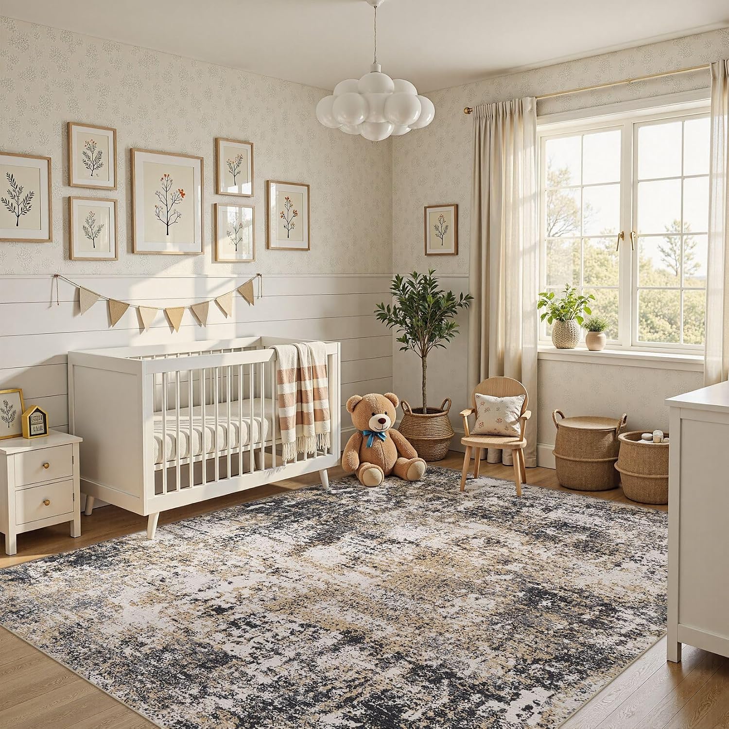 Thumbnail 5 de Nakagishi 8x10 Washable Boho Area Rug