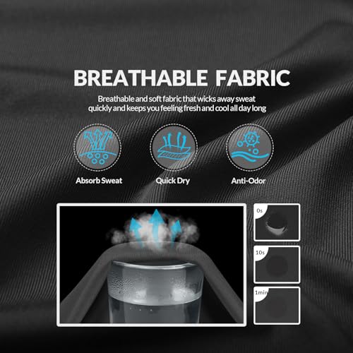 Detalle 2 de MEETYOO Camiseta hombre manga larga para running