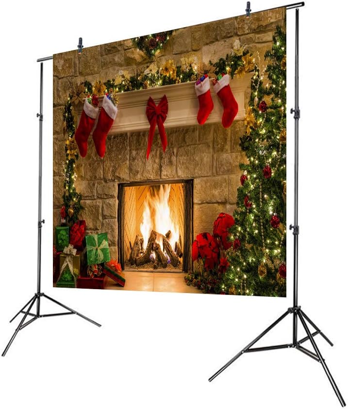 Detalle de Aisnyho Christmas Backdrop 8x6ft for Photo Shoots