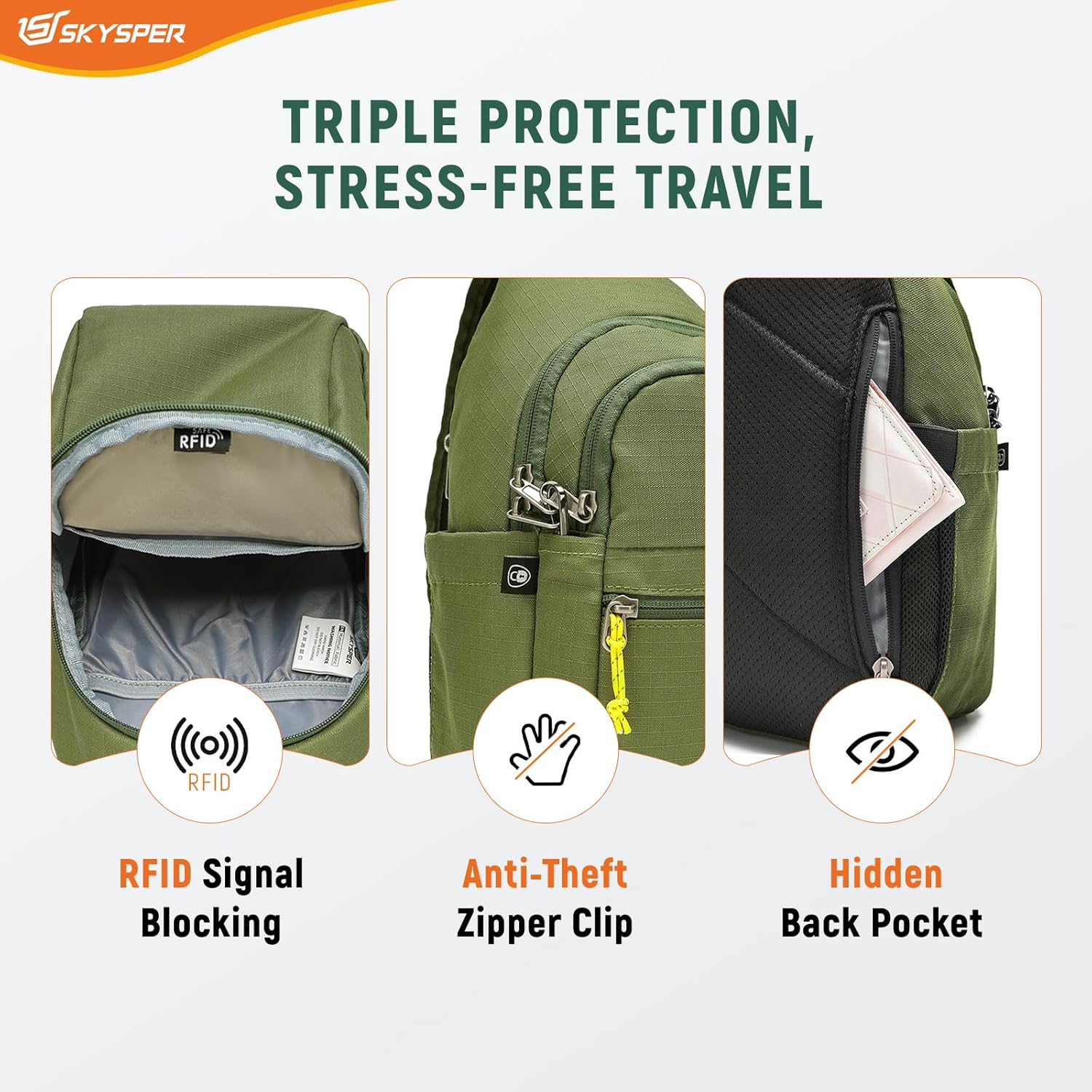 Thumbnail 1 de SKYSPER Sacoche bandoulière 11 pouces