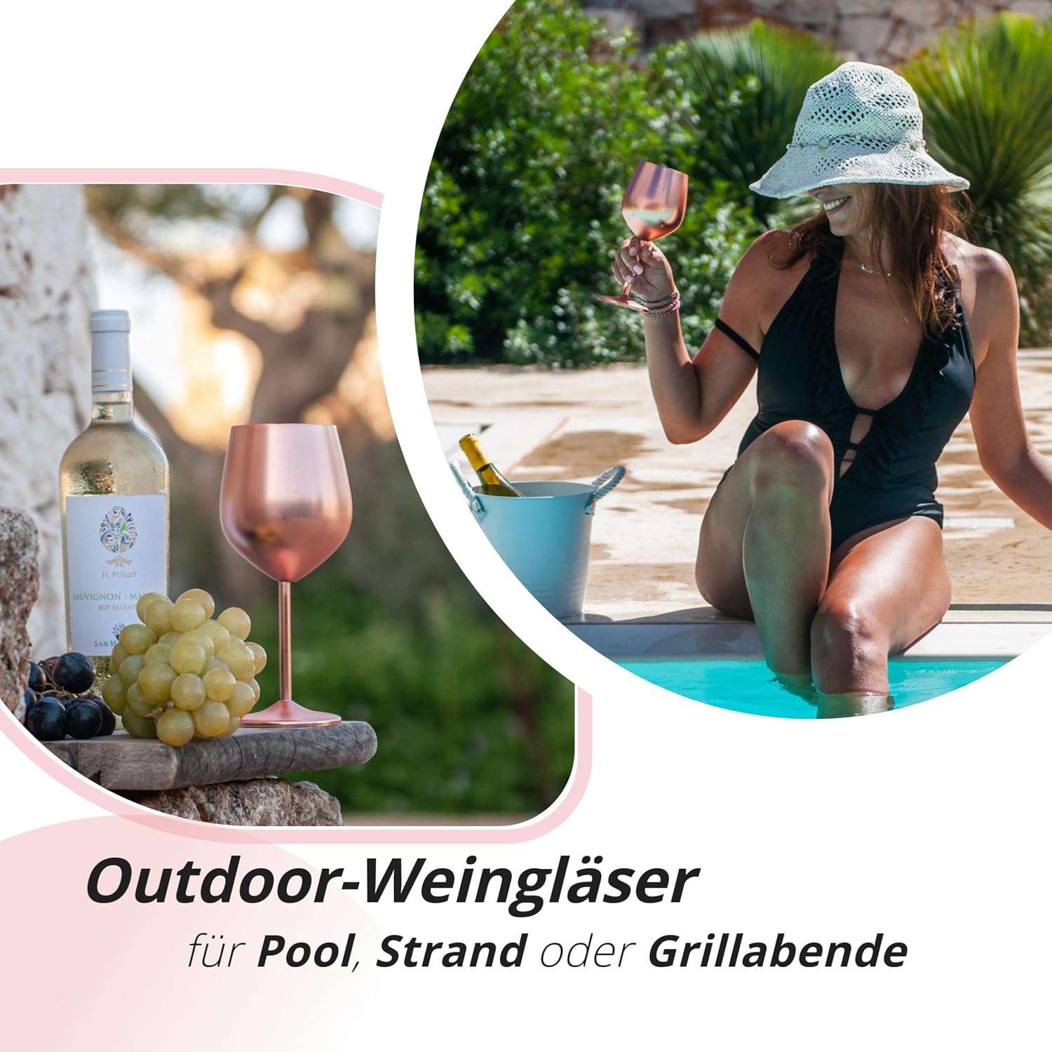 Thumbnail 2 de Gusto Nostro Weingläser 540 ml Edelstahl