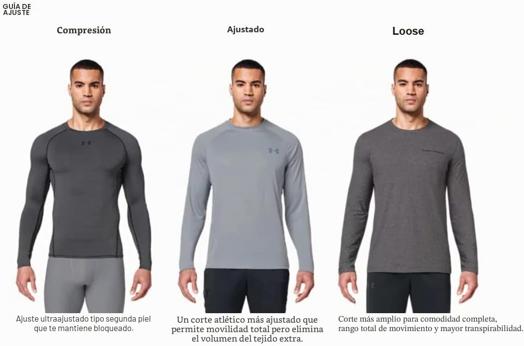 Detalle 2 de Under Armour UA Tech 2.0 SS Tee para hombre (Steel Light Heather) – camiseta deportiva transpirable