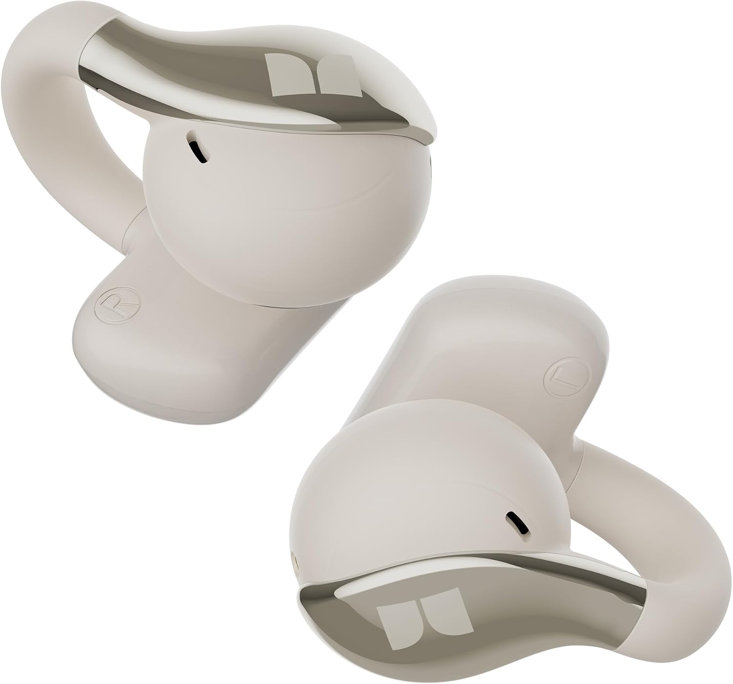 Detalle de Monster AC225 Open-Ear Clip-On Earbuds, Bluetooth 6.0, IPX6, 36-Hour Playtime