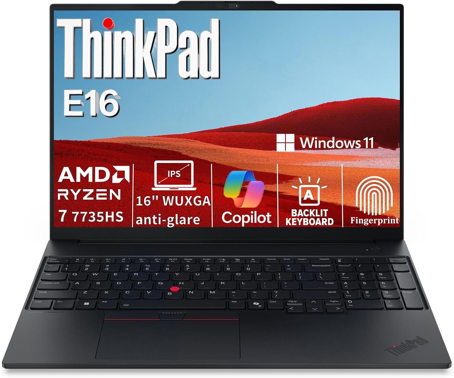 Detalle de Lenovo ThinkPad E16 laptop