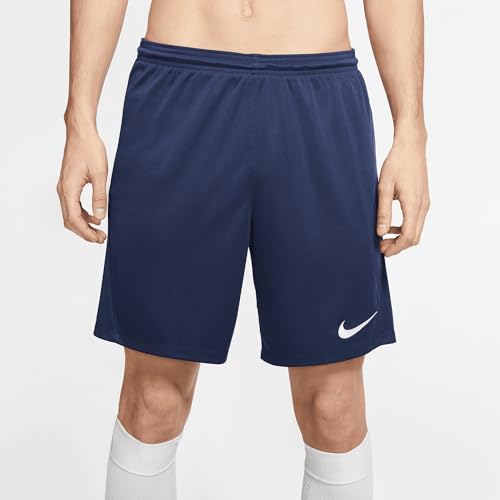 Thumbnail 6 de Nike M NK Dry Park III Short Nb K - Pantalones Cortos de Deporte para Hombre (Midnight Navy/White), L