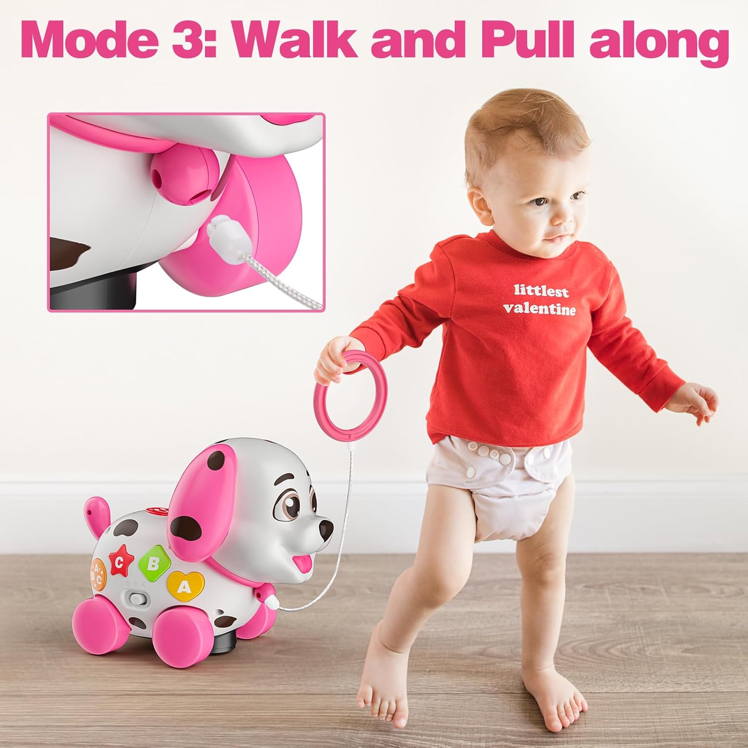 Thumbnail 2 de BQU 3-in-1 Musical Puppy Toy for 12 Months