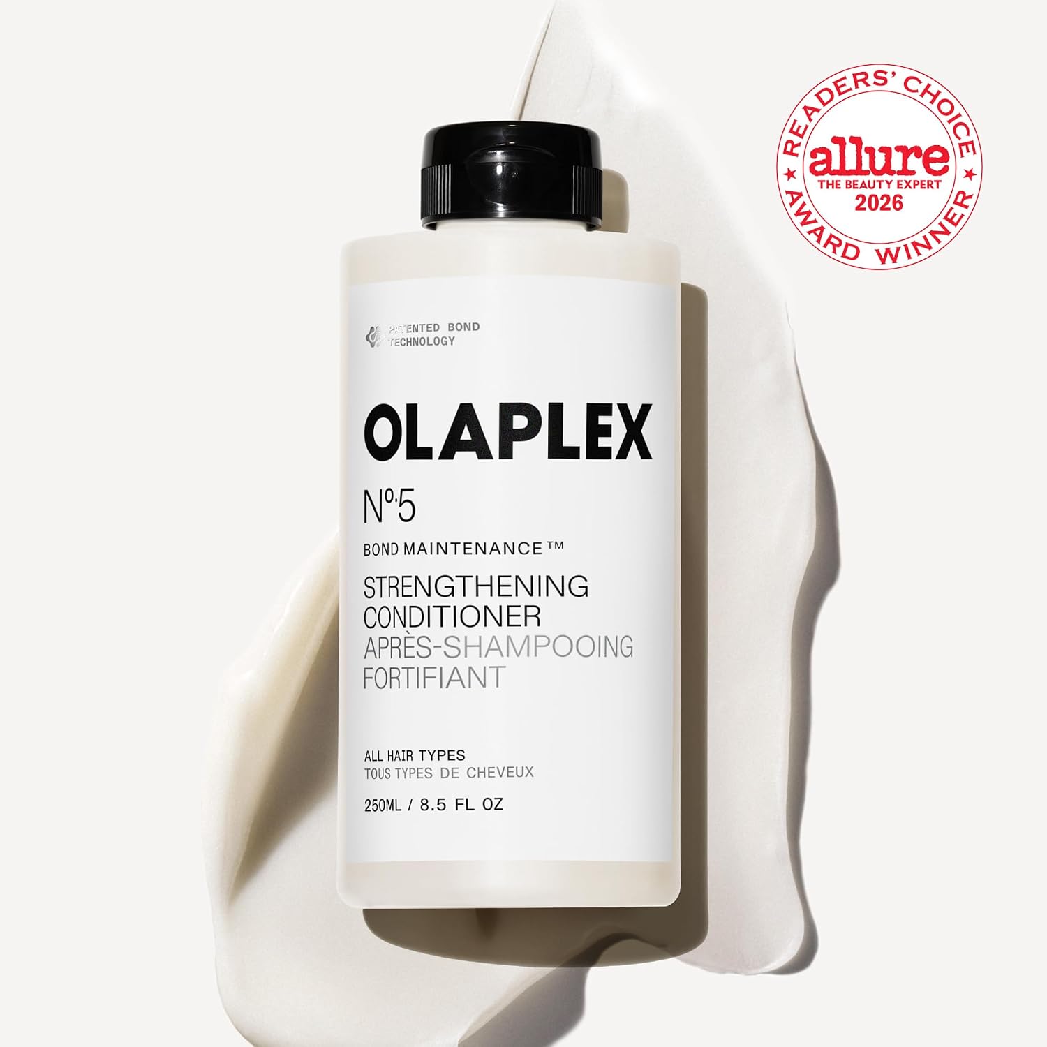 Detalle 2 de Olaplex N°5 Conditionneur d’entretien Bond (250 ml) – après-shampooing réparateur, hydratant et sans sulfate