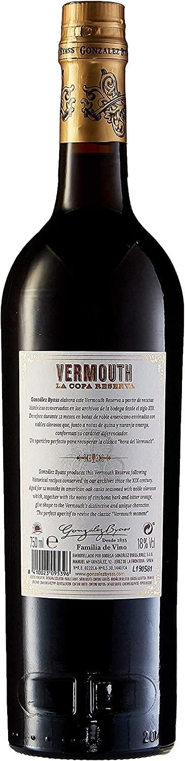 Thumbnail 1 de Vermouth La Copa Reserva - D.O. Jerez - 750 ml 🍷