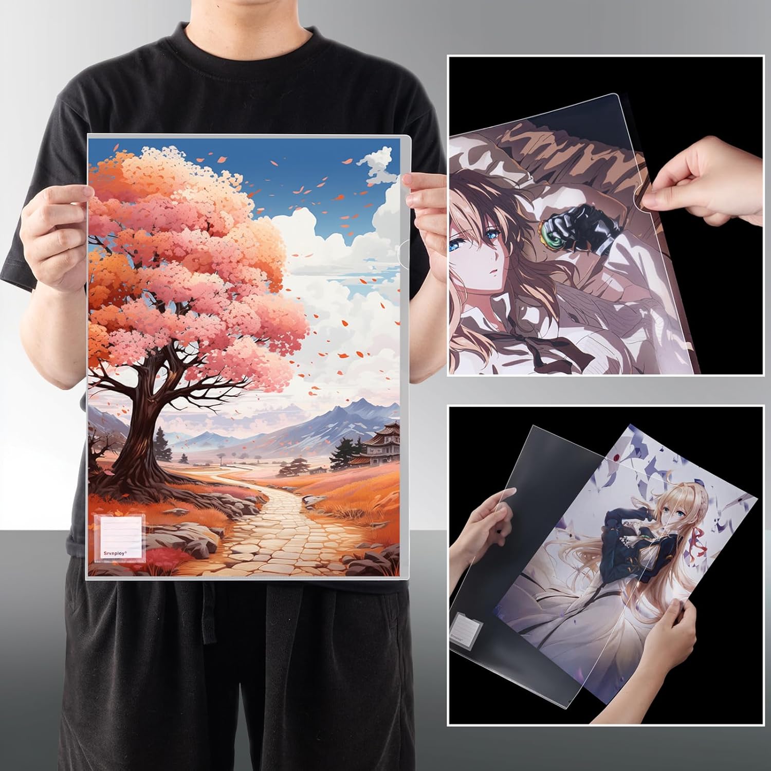 Thumbnail 5 de Srvnpioy Cartelline A3 15 pezzi 🗂️