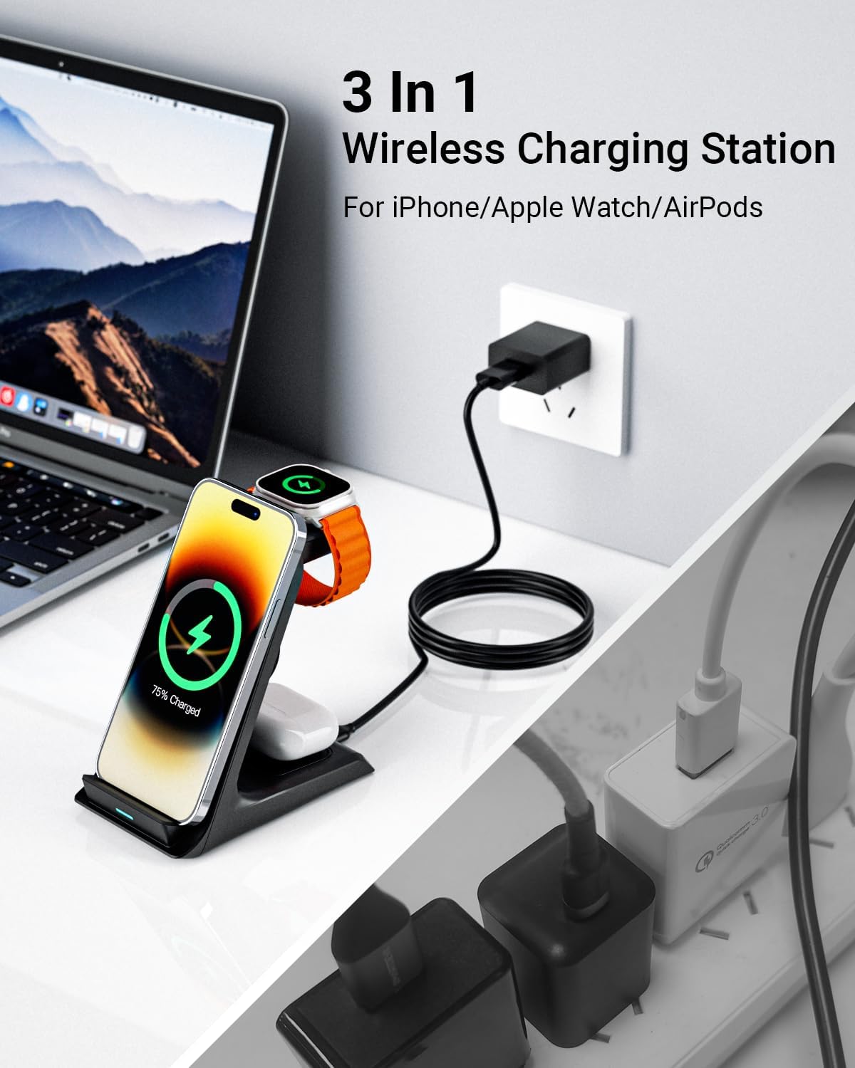 Thumbnail 6 de Eazpower 3-in-1 Wireless Charger ⚡
