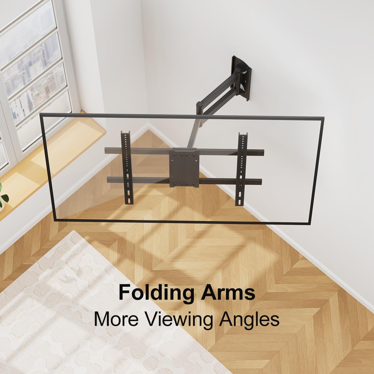 Detalle de Suptek MA1075S Corner TV Wall Mount for 32"-70" TVs