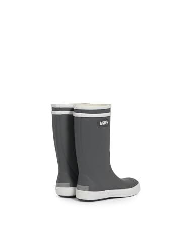 Detalle 1 de Aigle Mixte Enfant Lolly Pop 2, Anthracite – Bottes en caoutchouc premium pour enfants