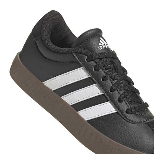 Detalle de adidas Kids' VL Court 3.0 - Chaussure en daim pour enfants