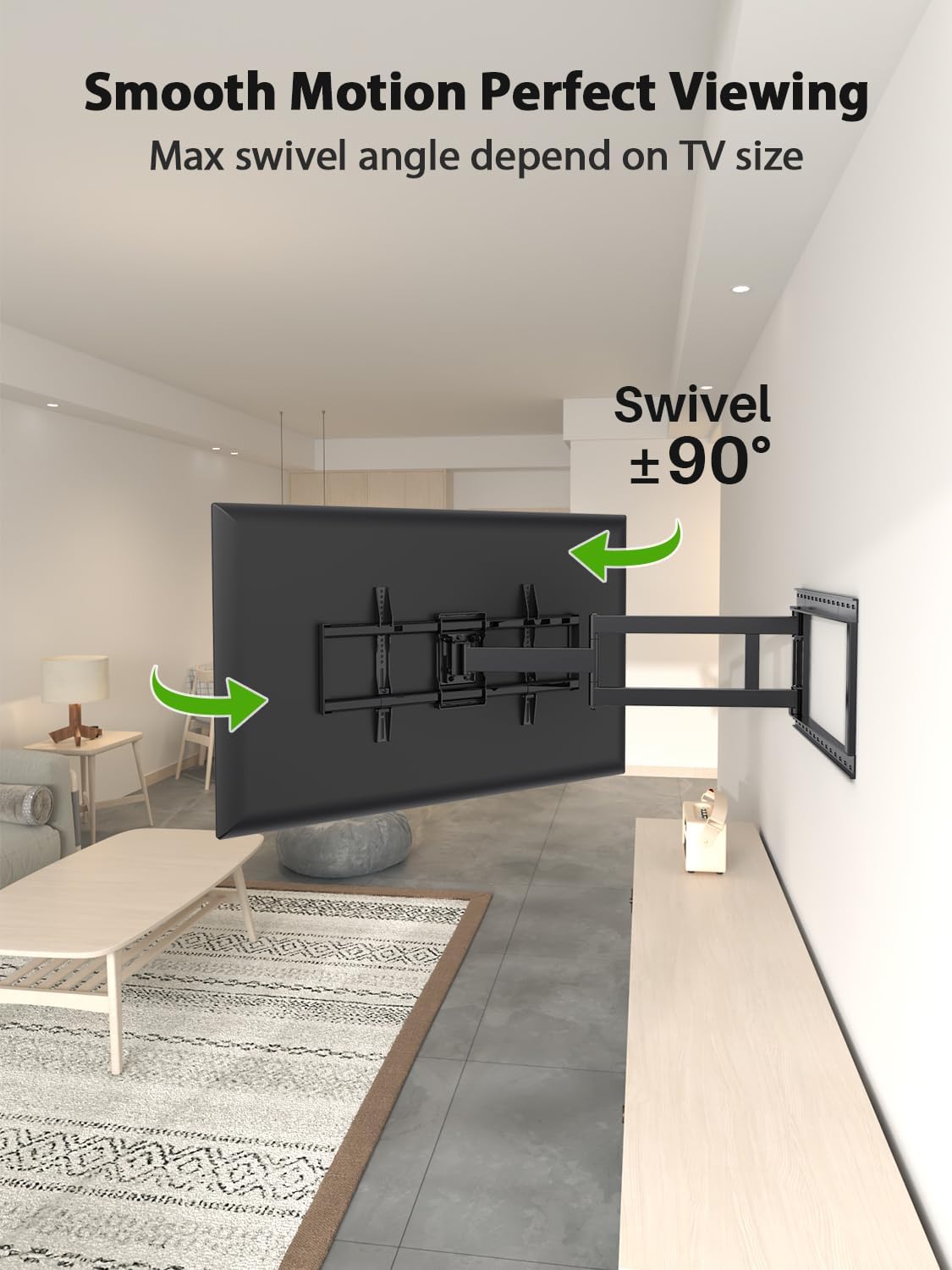 Thumbnail 5 de USX Mount Long Arm TV Wall Mount 42–90 inch