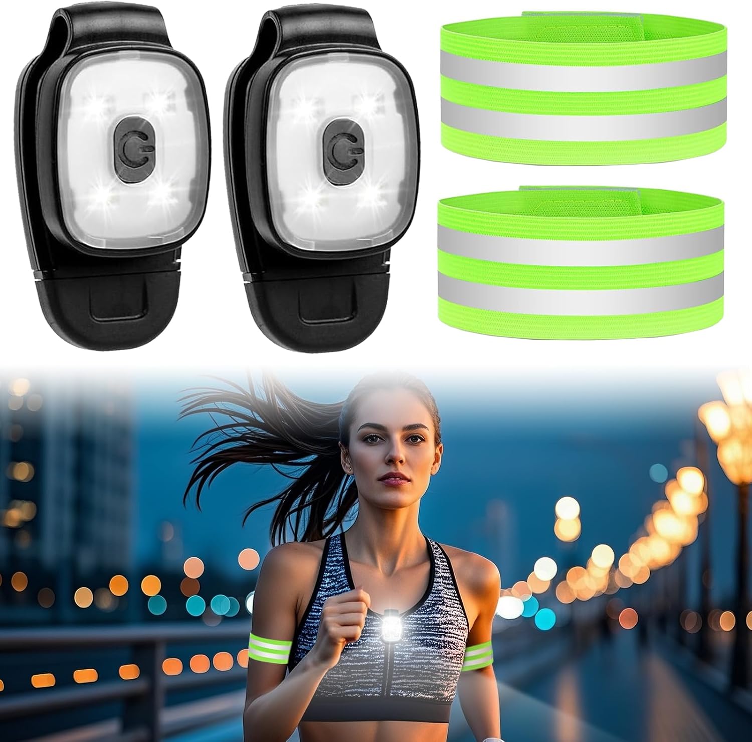 Detalle de Xerteam Clip On Torch 2 Pack 200LM
