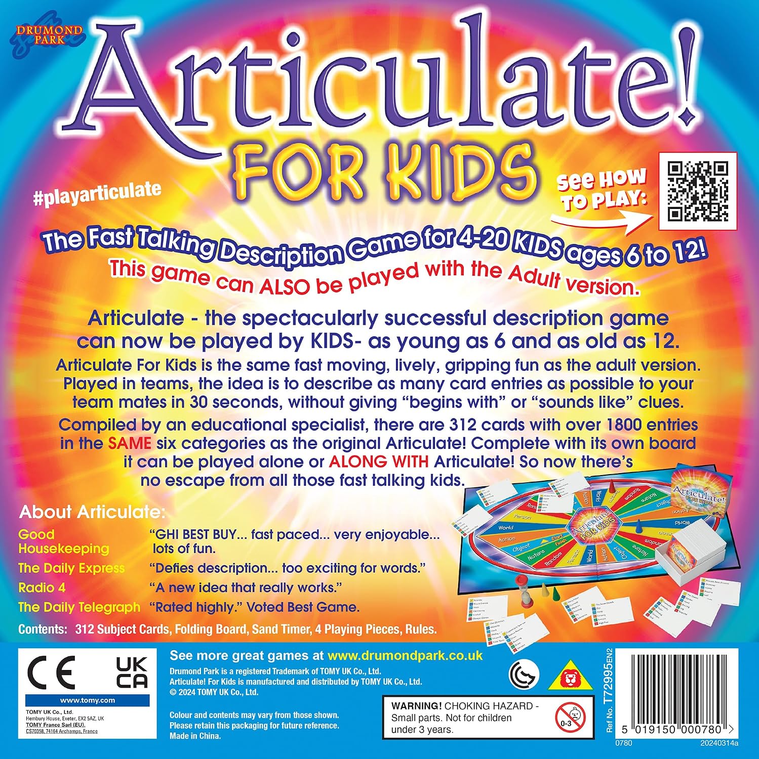 Detalle de Drumond Park Articulate! For Kids – Family Board Game