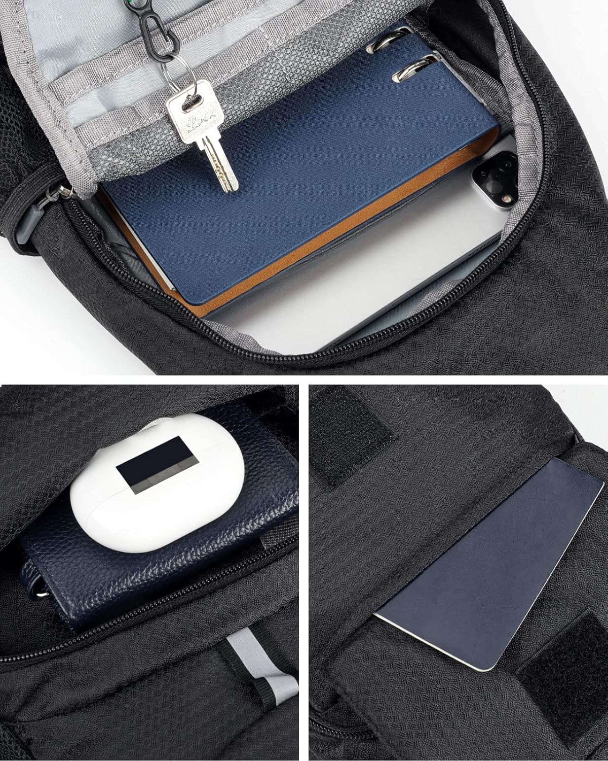 Thumbnail 4 de Waterfly Waterfly Brusttasche Sling Bag Klein – faltbare Crossbody- und Sling-Tasche für Reisen, Wandern & Alltag