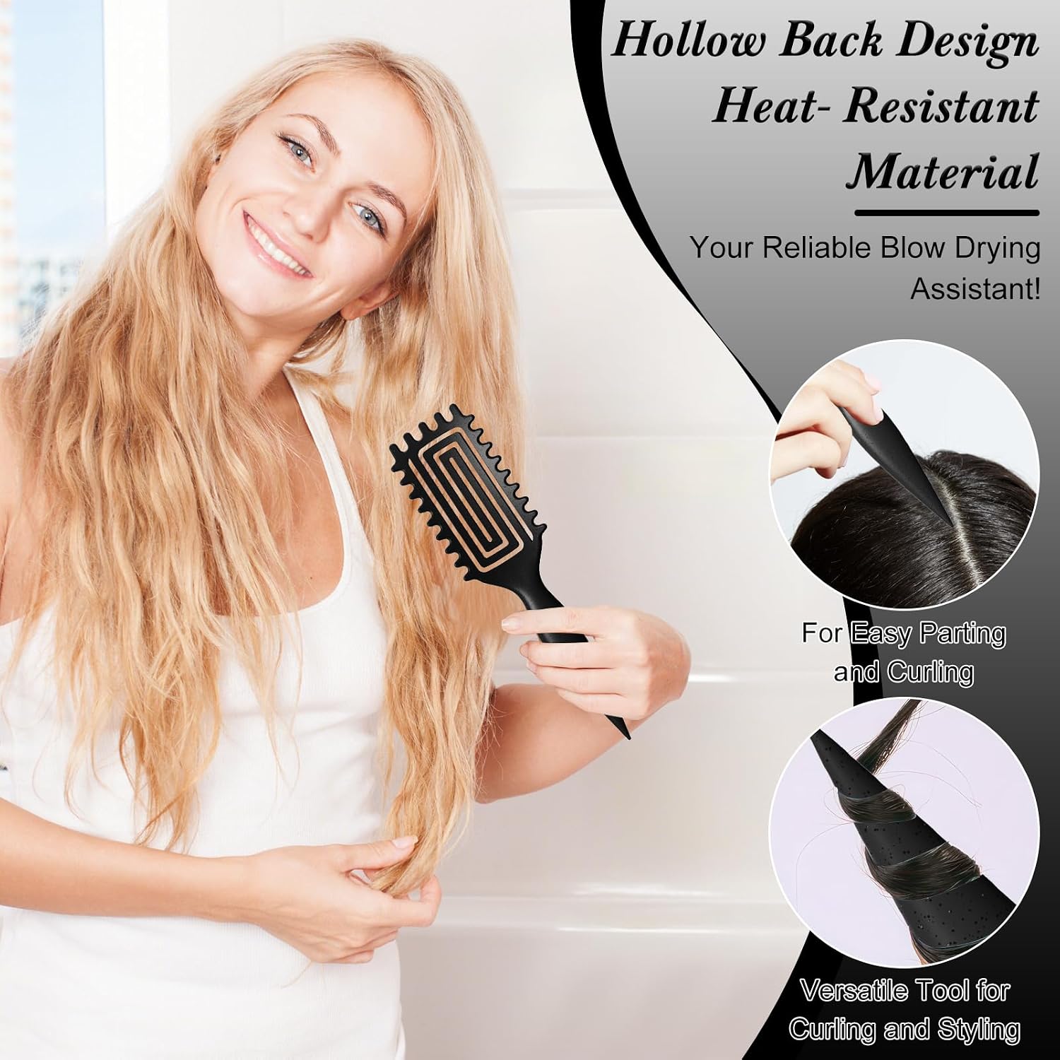 Thumbnail 4 de Lockenbürste Locken sanft entwirren Styling