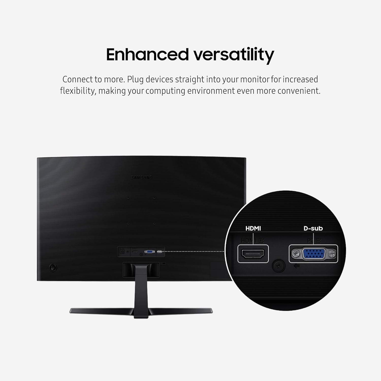 Thumbnail 6 de Samsung LS27D366GANXZA 27" curved monitor