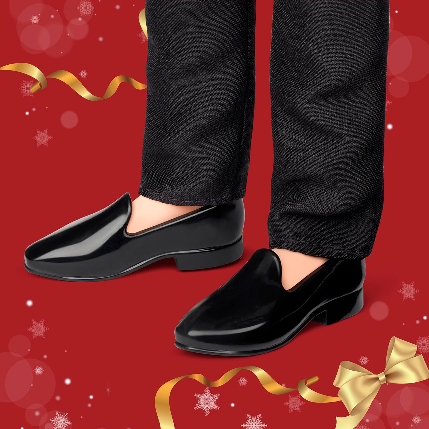 Thumbnail 3 de Barbie Signature 2025 Holiday – Blonder Ken als Sammlerfigur im komplettem Anzug mit goldener Jacke (JGK55)