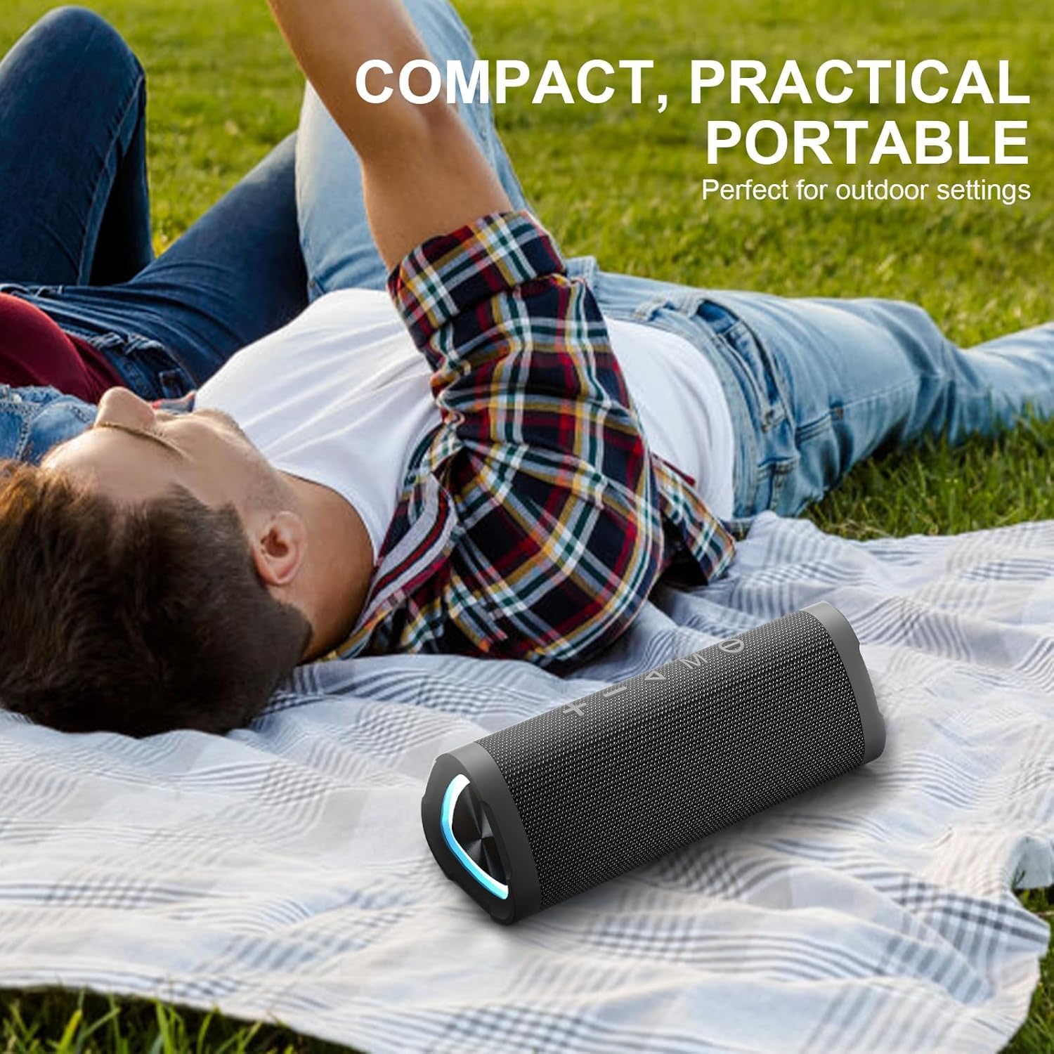 Thumbnail 5 de Vanzon Bluetooth Speakers (TWS) — Wireless Portable 24W Stereo Sound, IPX7, 24H Playtime