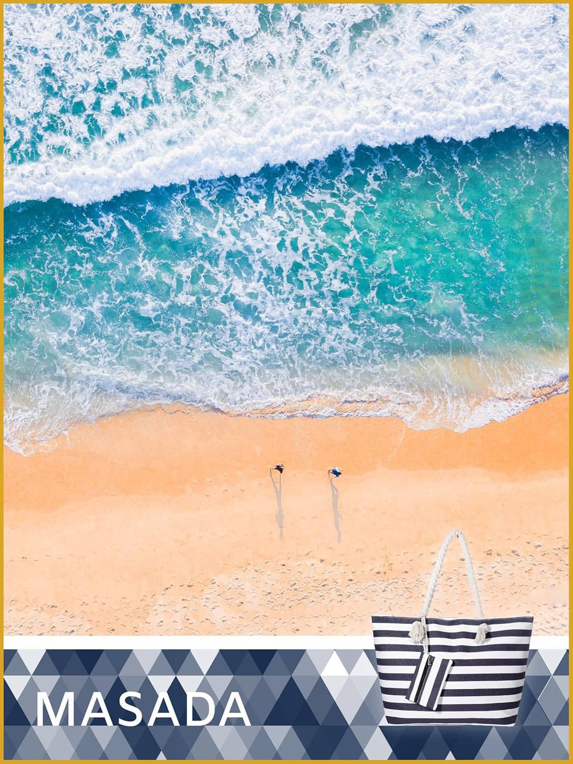 Thumbnail 5 de MASADA Grande borsa da spiaggia idrorepellente