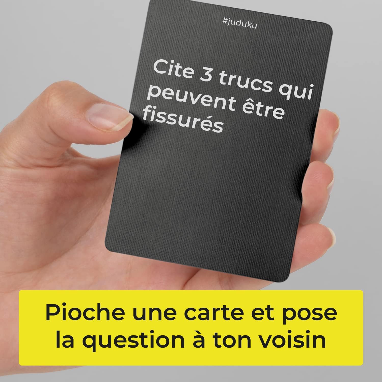 Thumbnail 1 de JUDUKU La Fesse Cachée, jeu de cartes pour soirées adultes (tome 2) — questions et gages en moins de 8 secondes
