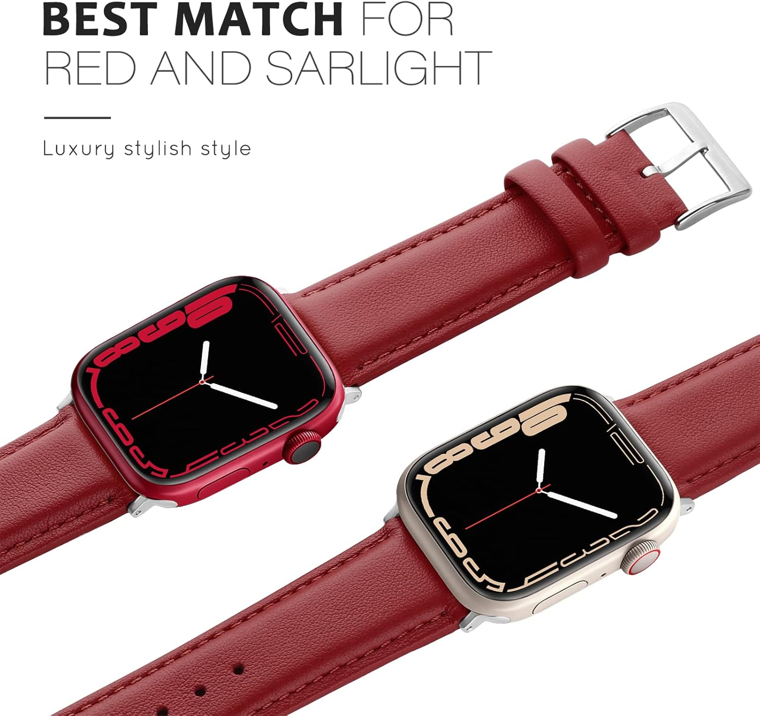 Thumbnail 2 de EDIMENS Leather Strap for Apple Watch
