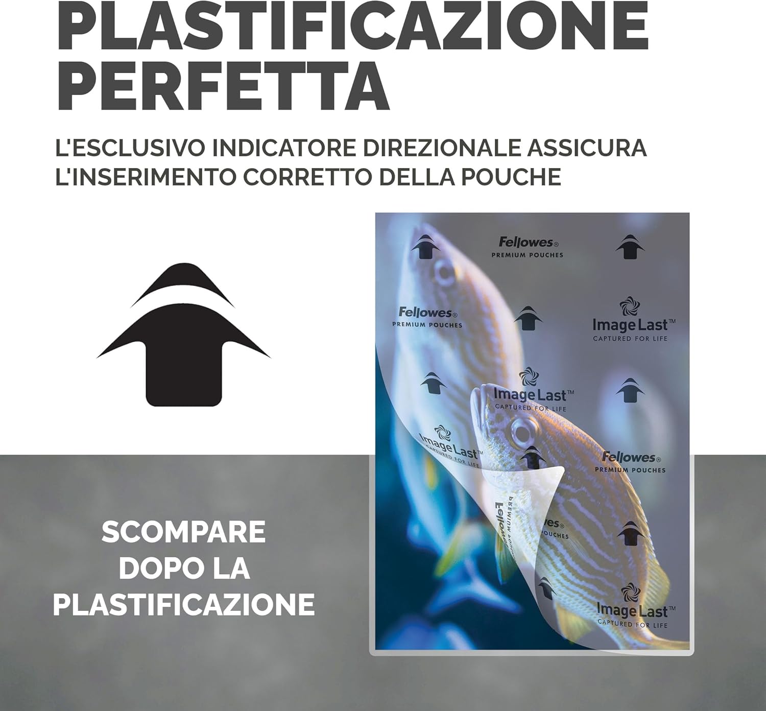 Detalle de Fellowes Pouches per plastificazione A5, 125 micron, confezione da 100 pezzi