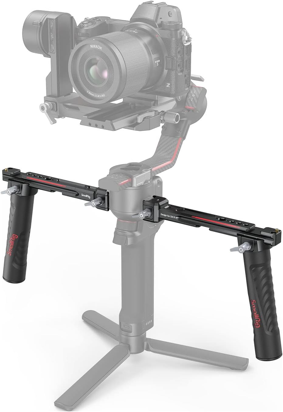 Detalle de SMALLRIG Dual Handgrip 3027 pour gimbal