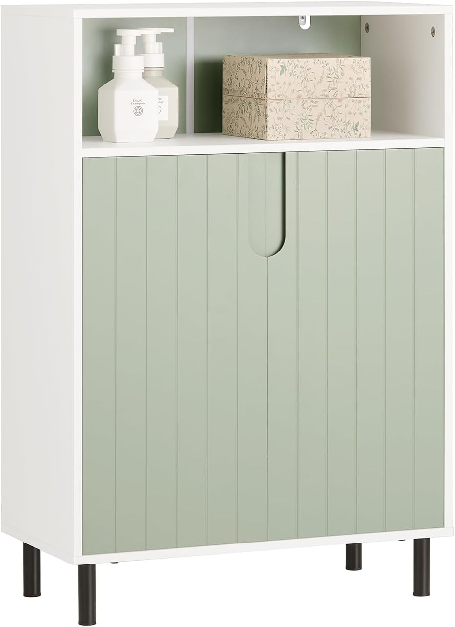 Detalle de SoBuy BZR138-GR armario baño 60 x 30 x 87 cm