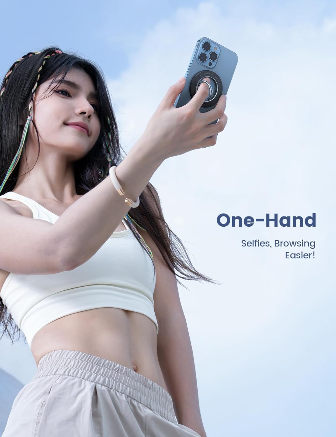 Thumbnail 1 de Lamicall Magnetic Phone Ring Grip MagSafe 360°
