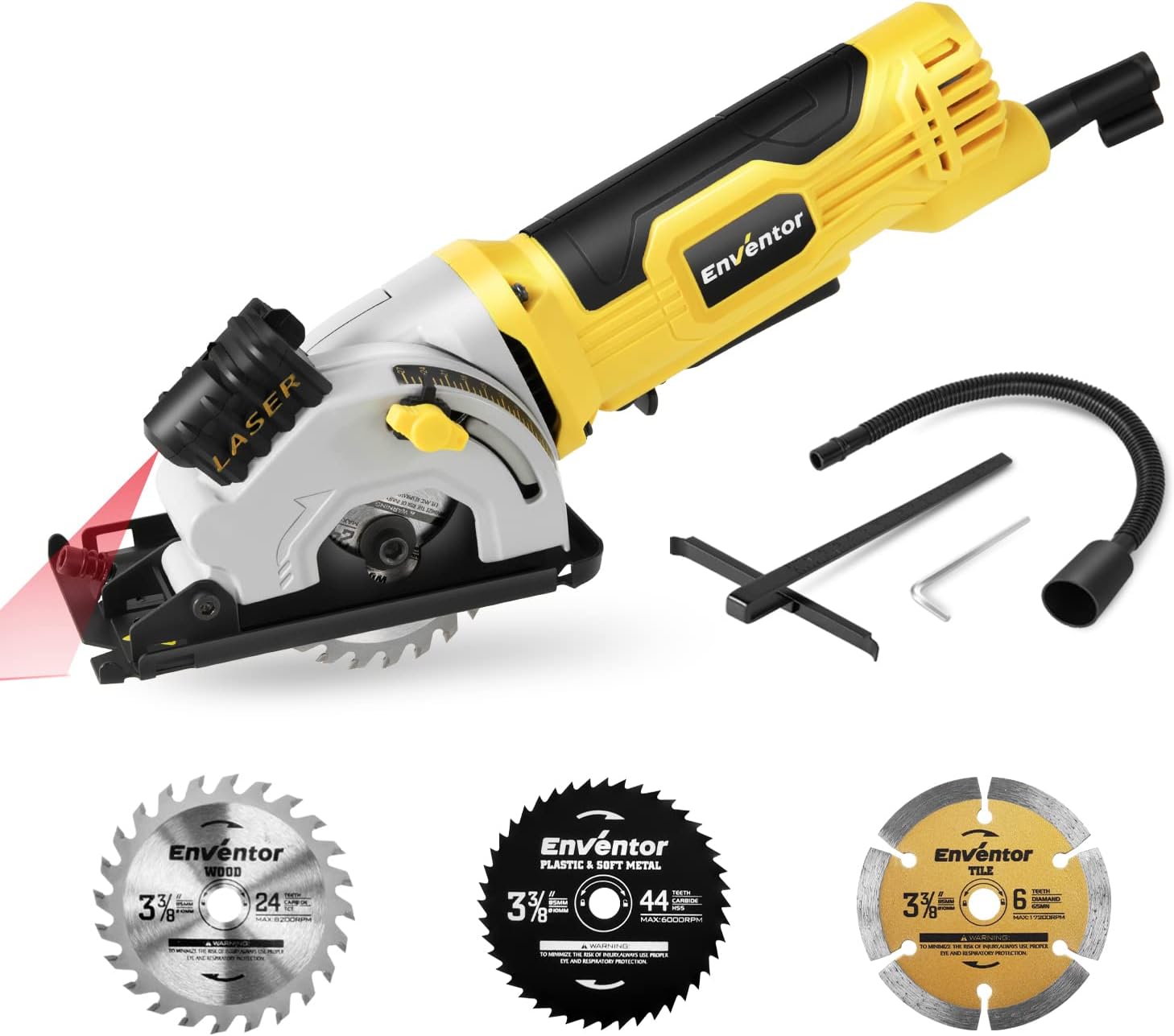 Detalle de Enventor Mini Circular Saw 580W