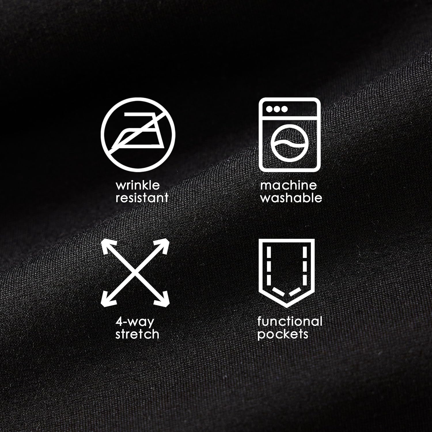 Thumbnail 4 de Willit Women’s Bootcut Stretch Yoga Dress Pants (4 Pockets) — Petite 29" / Regular 31" / Long 33" Inseam