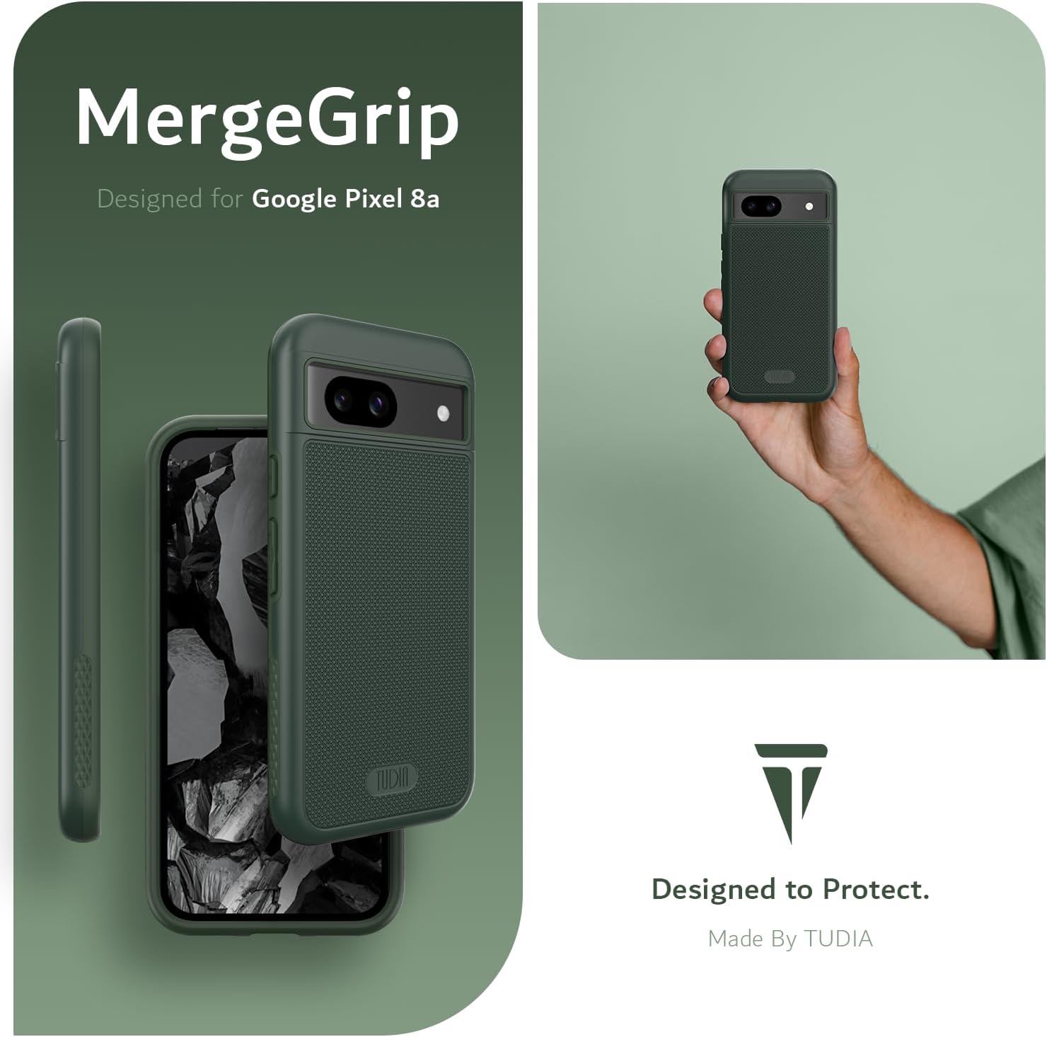 Thumbnail 6 de TUDIA DualShield Grip Pixel 8a case