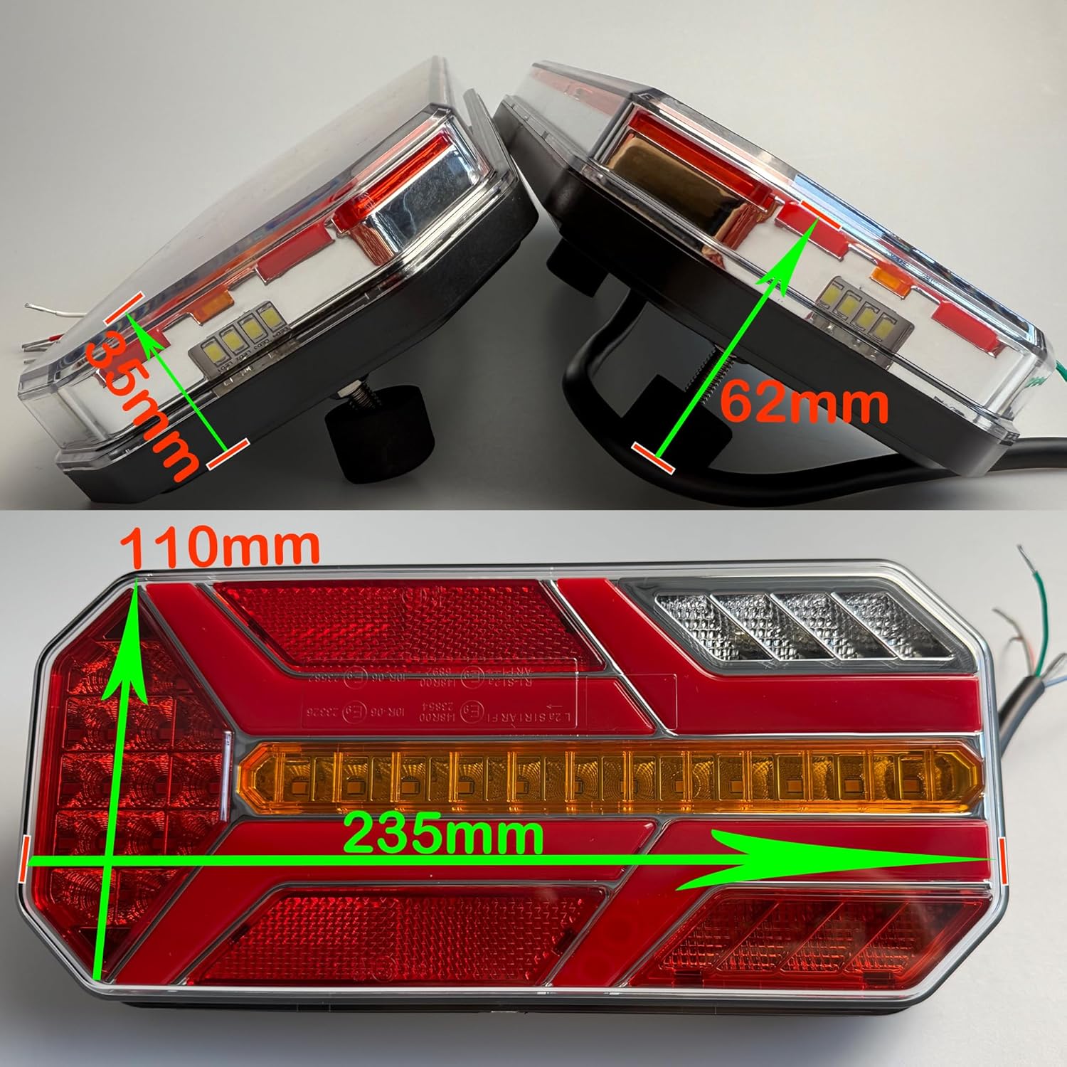 Thumbnail 4 de DARKGUARD 7-Function LED Trailer Tail Lights (12V/24V) – ECE IP67 rear lamps