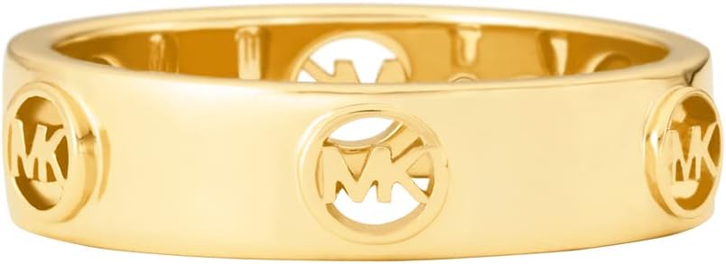 Thumbnail 2 de Michael Kors Anelli da donna in pietre semi-preziose in argento dorato