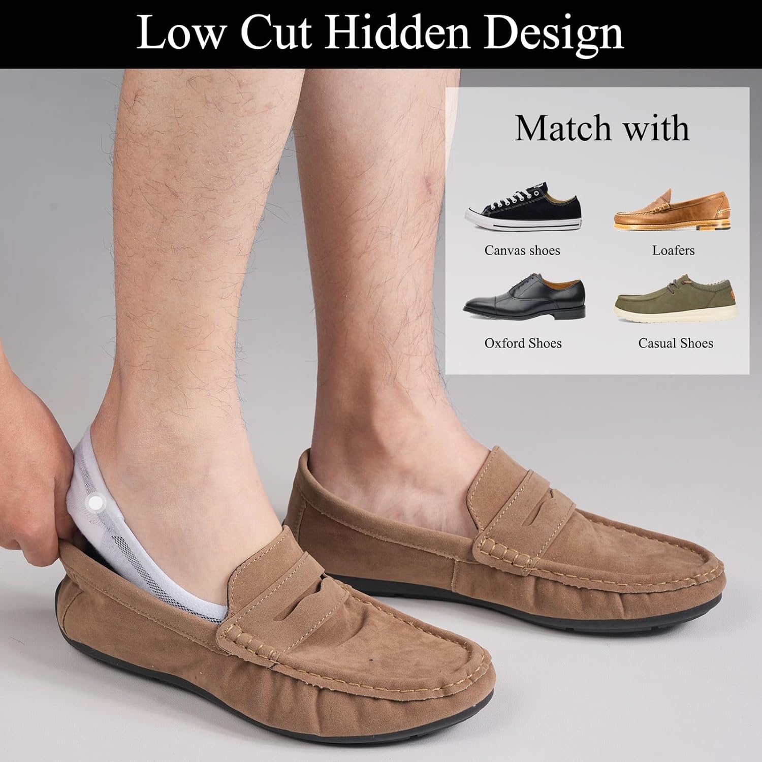 Thumbnail 4 de Horuru No Show Socks Low Cut Invisible Socks