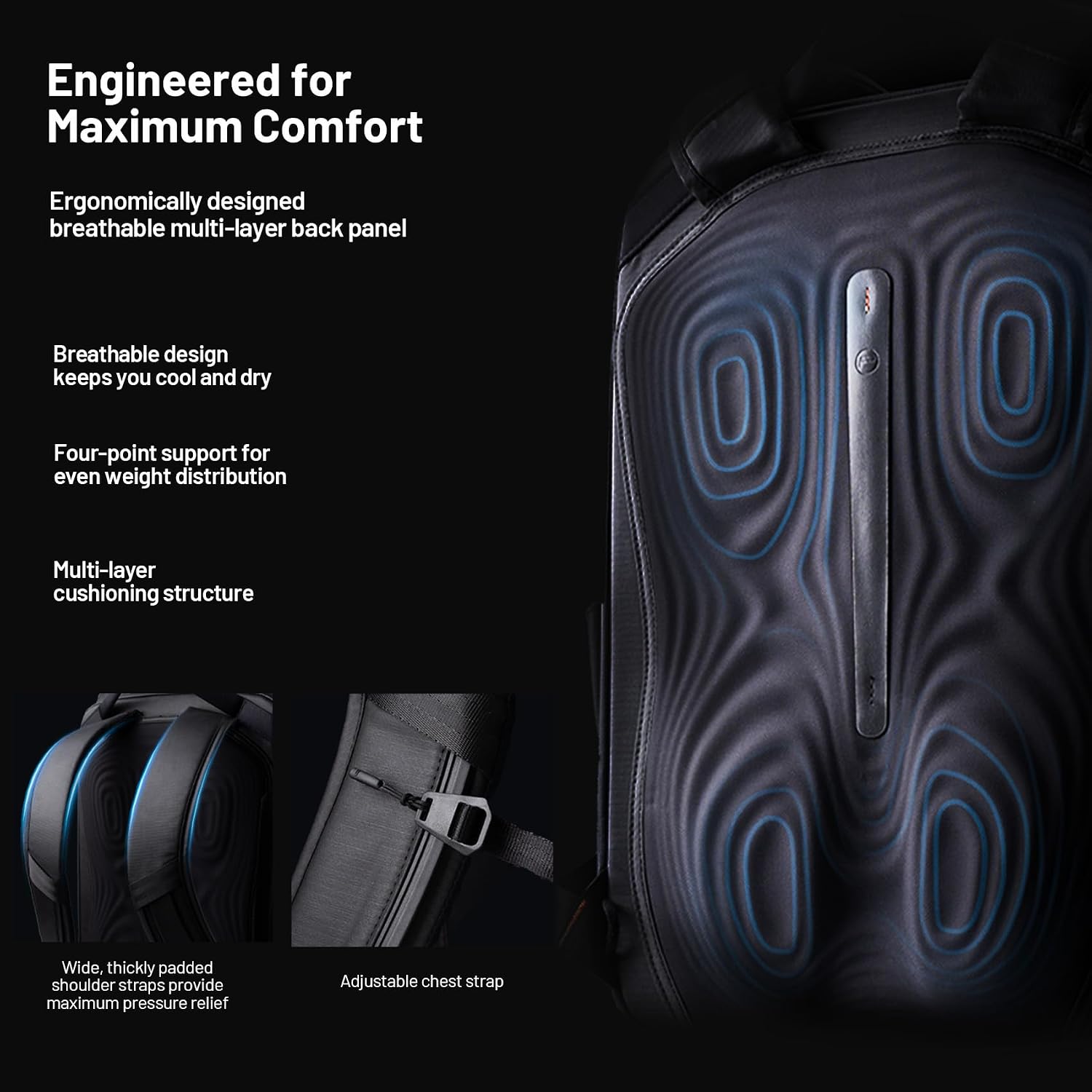 Detalle 2 de PGYTECH OneGo 2 sac photo 20L
