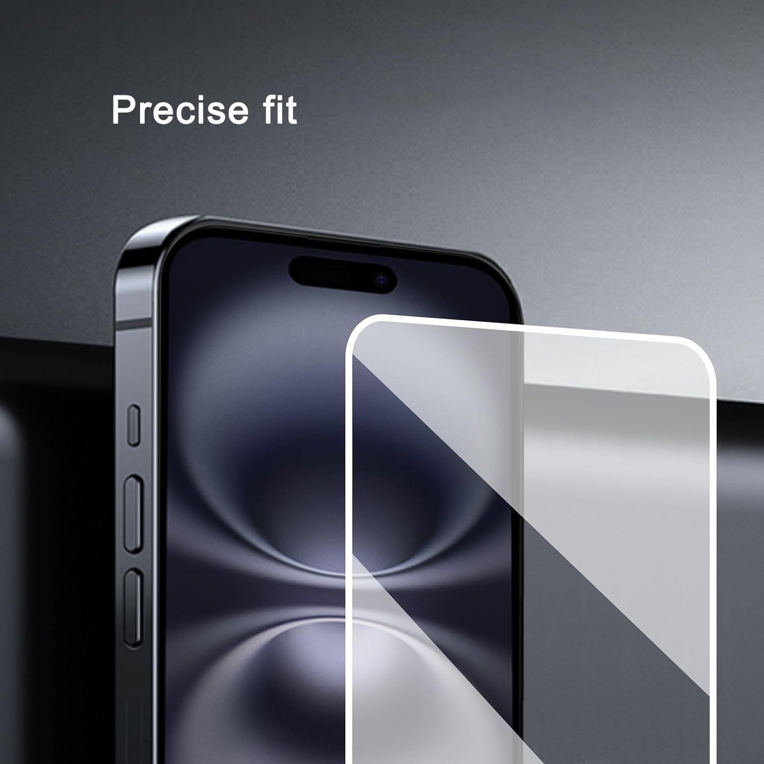 Thumbnail 4 de Ailun 3 Pack Screen Protector for iPhone 16 (6.1") + 3 Pack Camera Lens Protector with Installation Frame