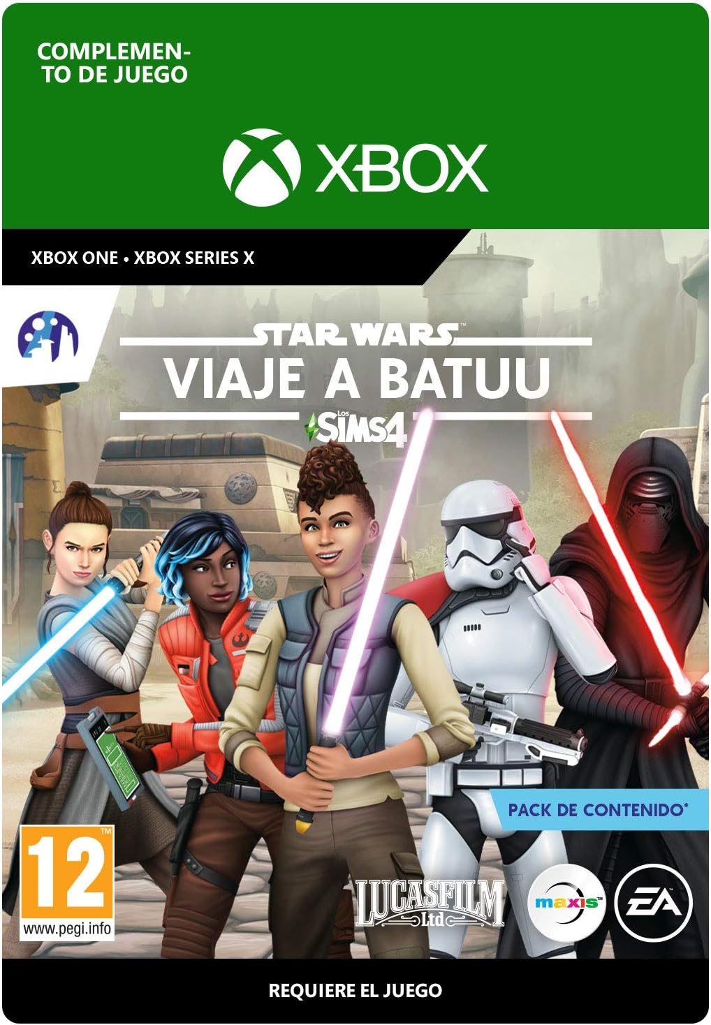 Detalle de The Sims 4 Star Wars: Journey to Batuu - DLC descarga